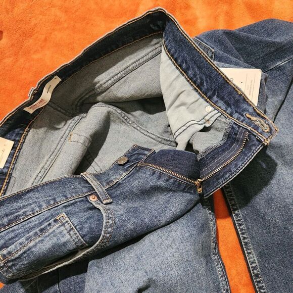 Levis Strauss Signature Jeans Size 32x34 Blue Relax Flex Moves With You. - Picture 9 of 11